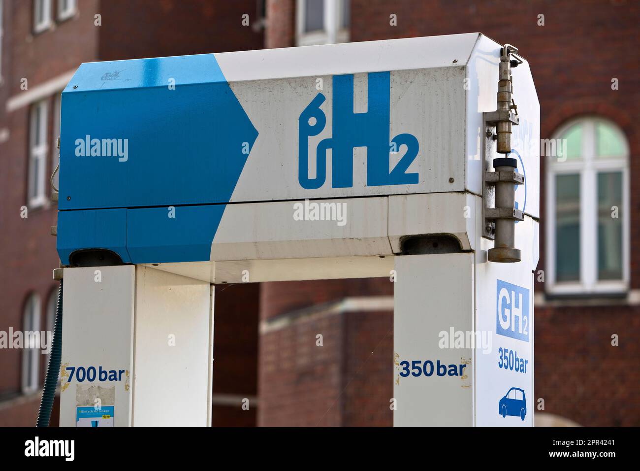 Wasserstoffstation HafenCity, Deutschland, Hamburg Stockfoto