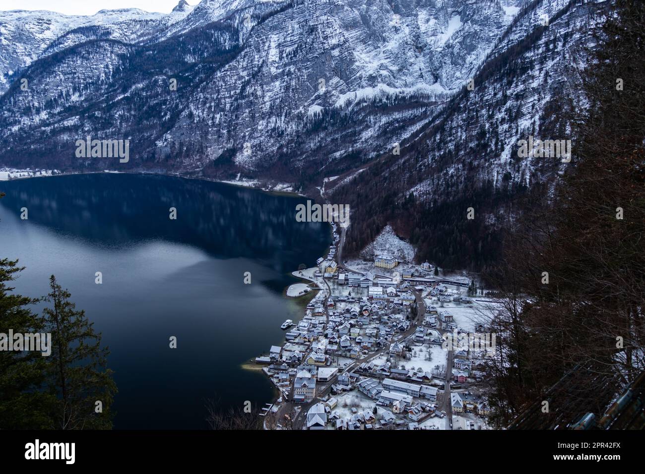 Hallstatt-Dorf in Österreich, Europa Stockfoto