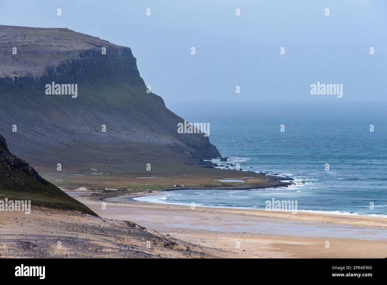 Westfjord Küstenlandschaft in Island Stockfoto