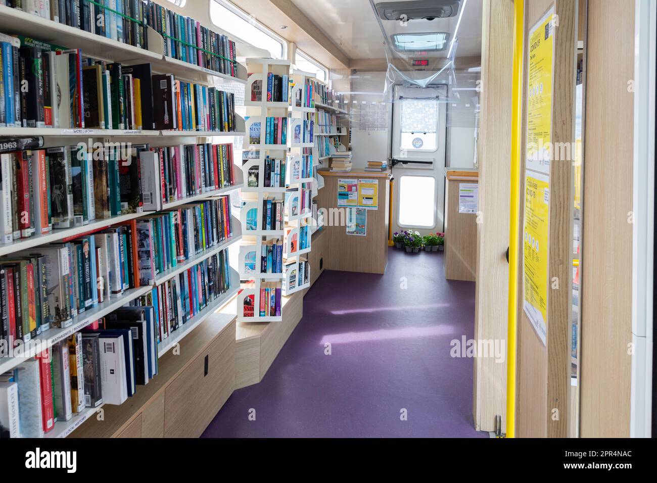 Mobile Library Kerry County Council Irland Stockfoto