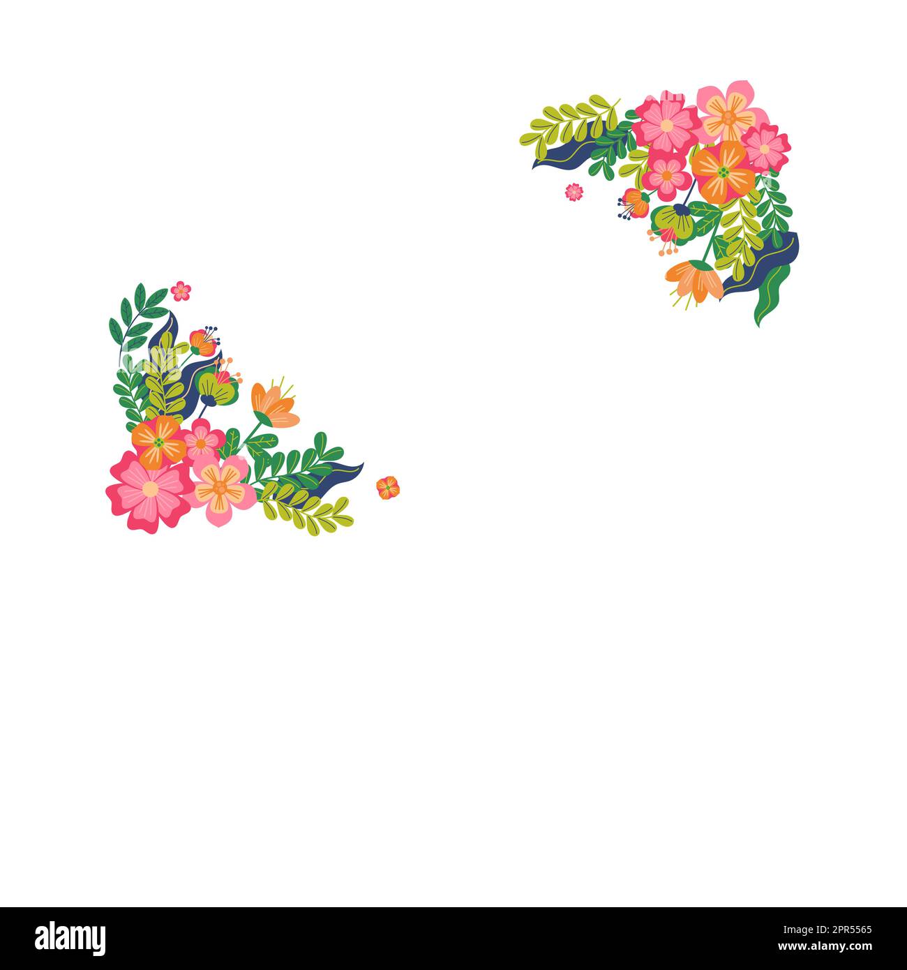 Rahmen Im Comicdesign. Schönes Bilderrahmen-Set Mit Boom Bubbles Für Design Collage, Lustige Niedliche Comic-Fotosammlung Für Kinder, Designzeichnung Stock Vektor