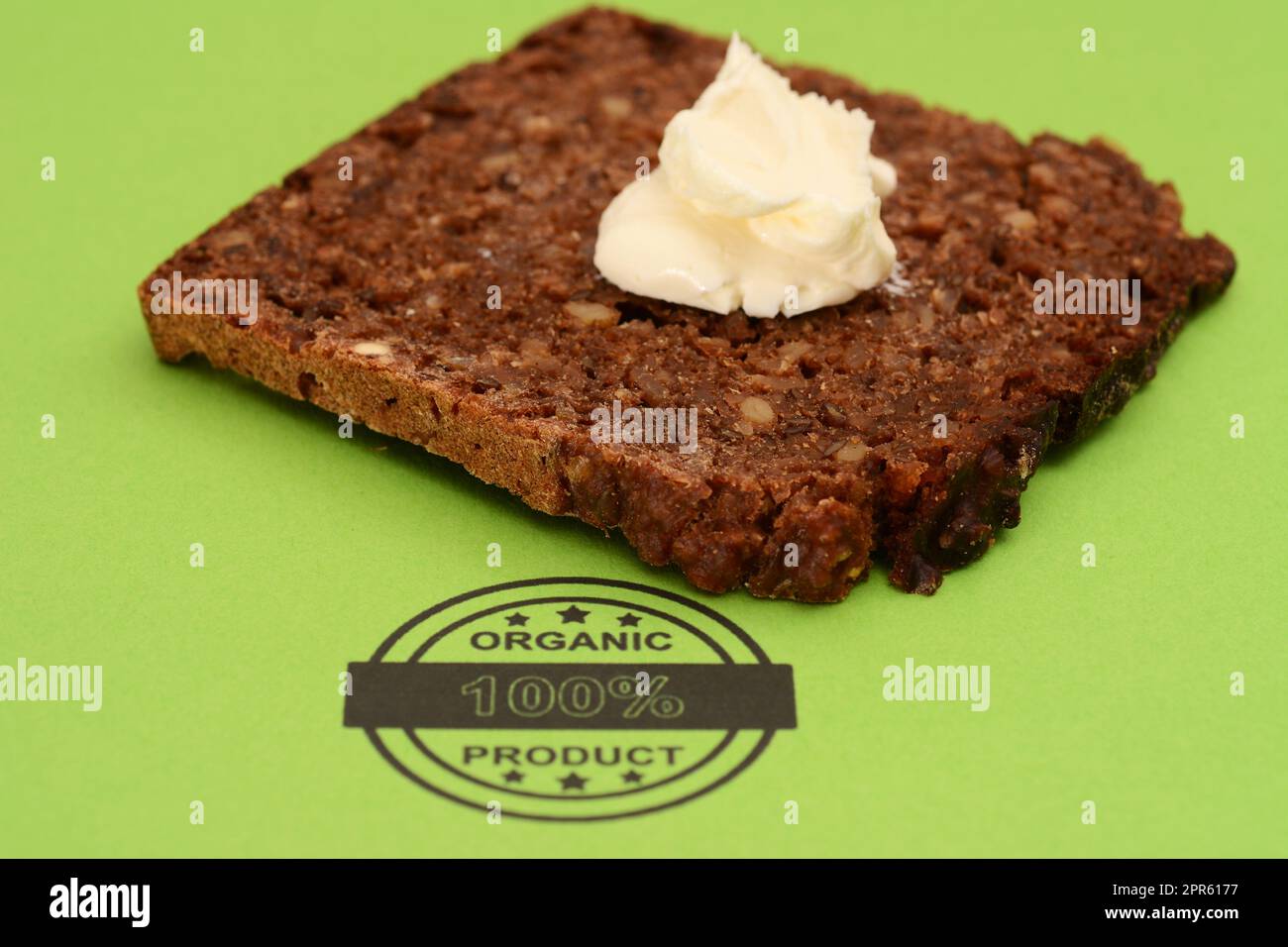 Bio-Brot Stockfoto