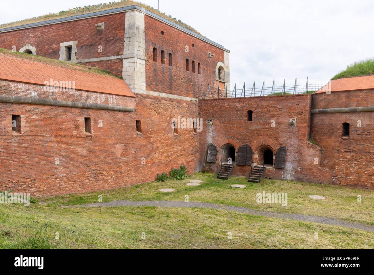 Samosische Festung, Bruchstücke der Befestigungsanlagen des 16. Jahrhunderts, Zamosc, Polen Stockfoto