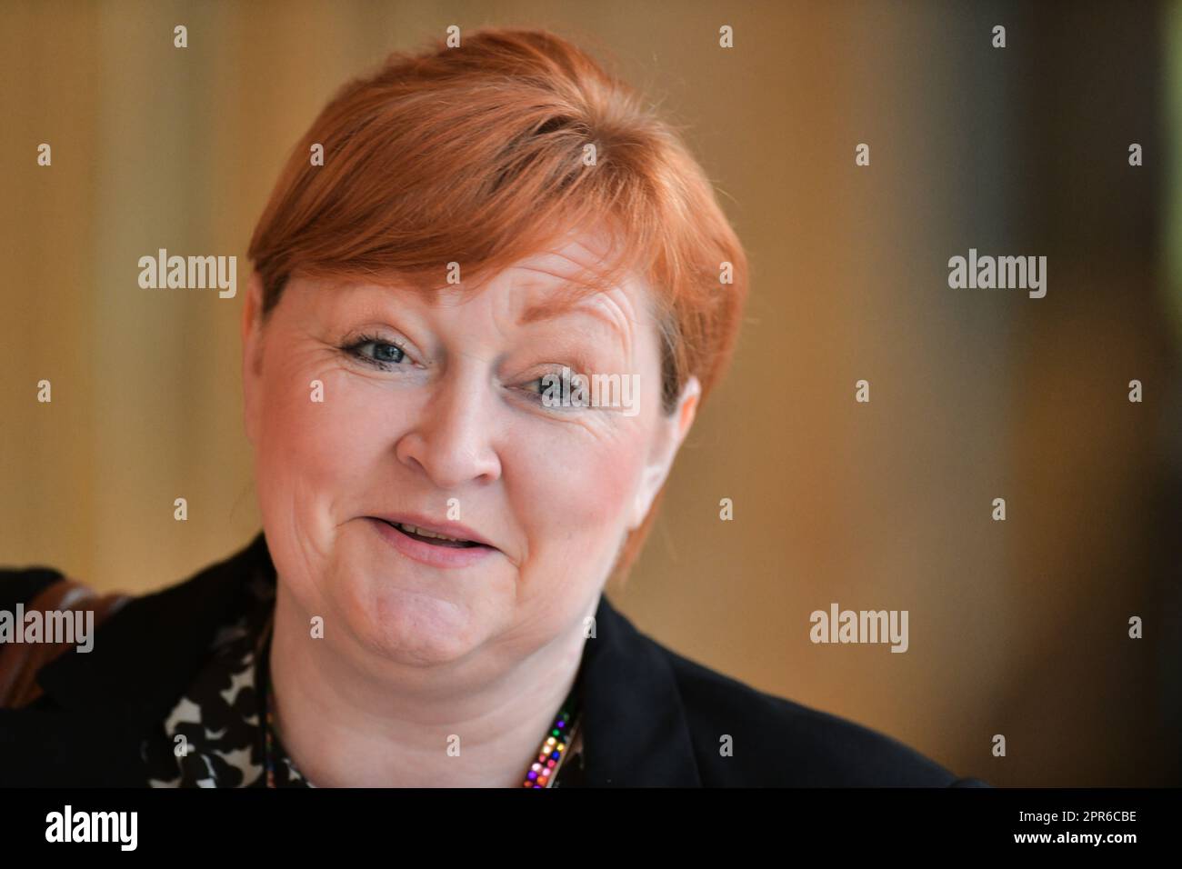 Edinburgh Scotland, UK 26. April 2023 Emma Harper im Schottischen Parlament. Live-Nachrichten von sst/alamy Stockfoto