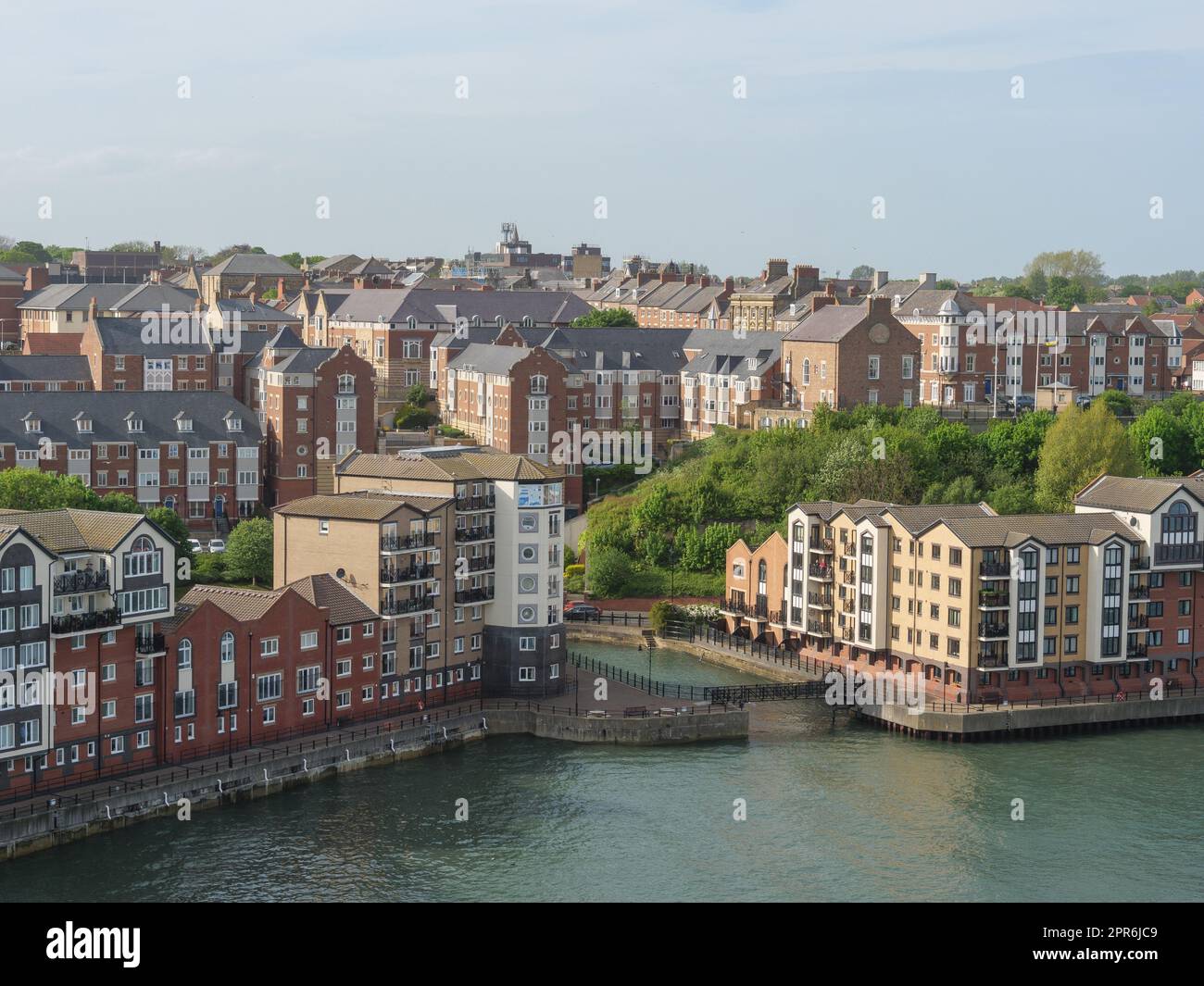 Newcastle und Tynemouth in England Stockfoto