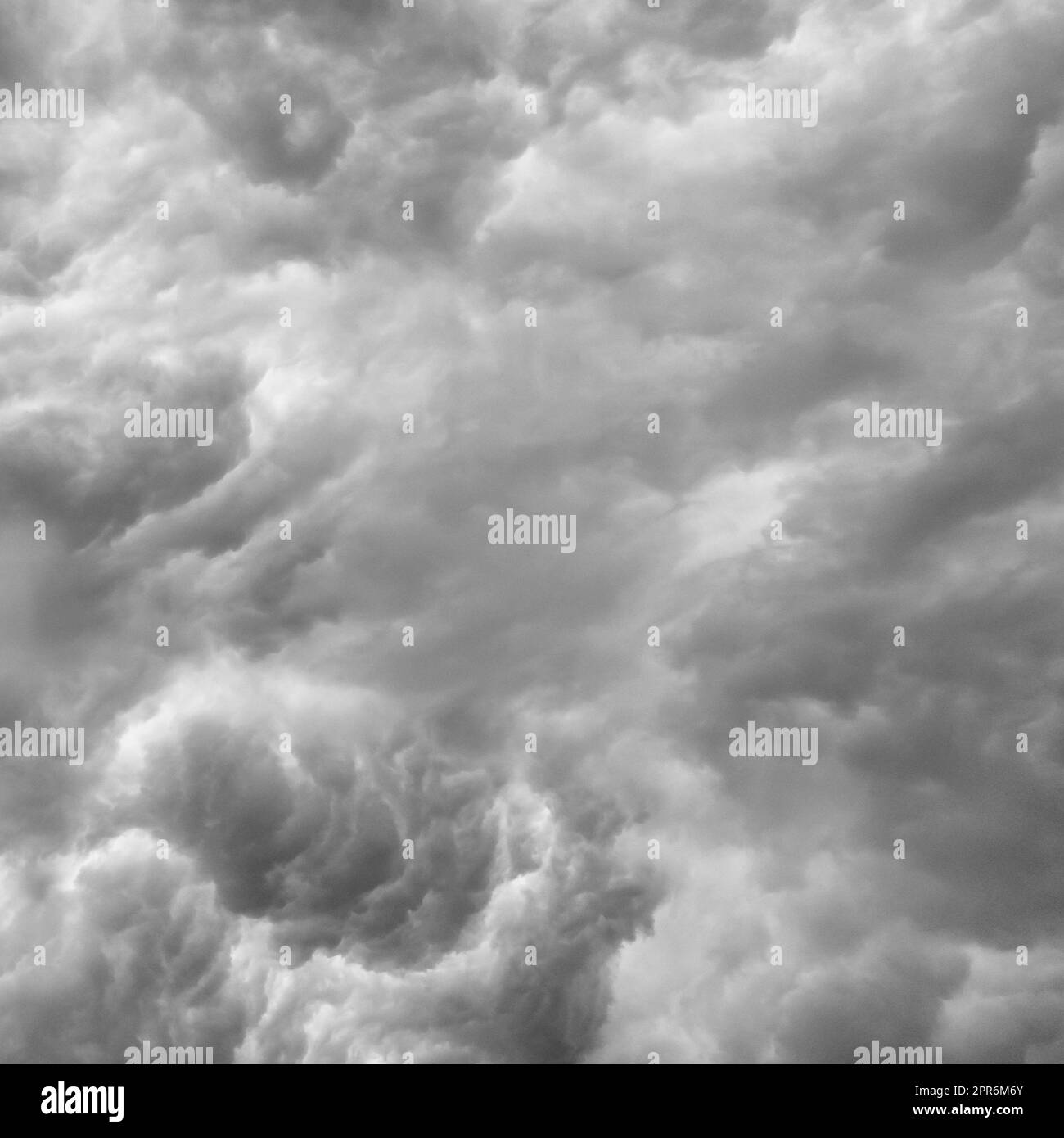 Dunkle Wolken Stockfoto