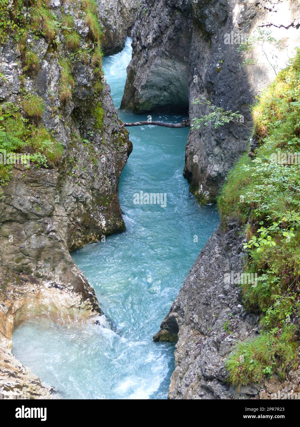 Canyon Leutaschklamm in Bayern Stockfoto