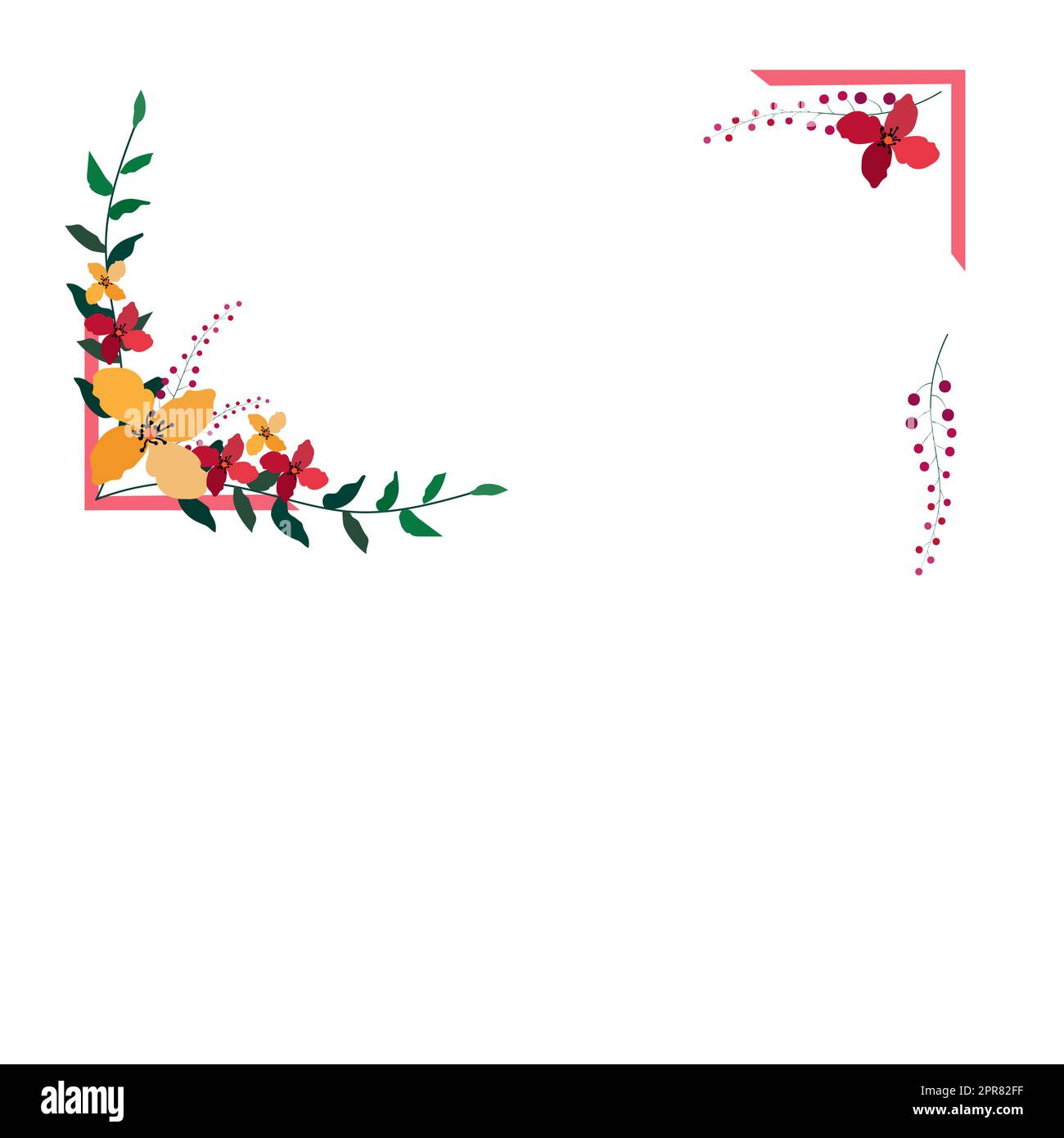 Rahmen Im Comicdesign. Schönes Bilderrahmen-Set Mit Boom Bubbles Für Design Collage, Lustige Niedliche Comic-Fotosammlung Für Kinder, Designzeichnung Stock Vektor