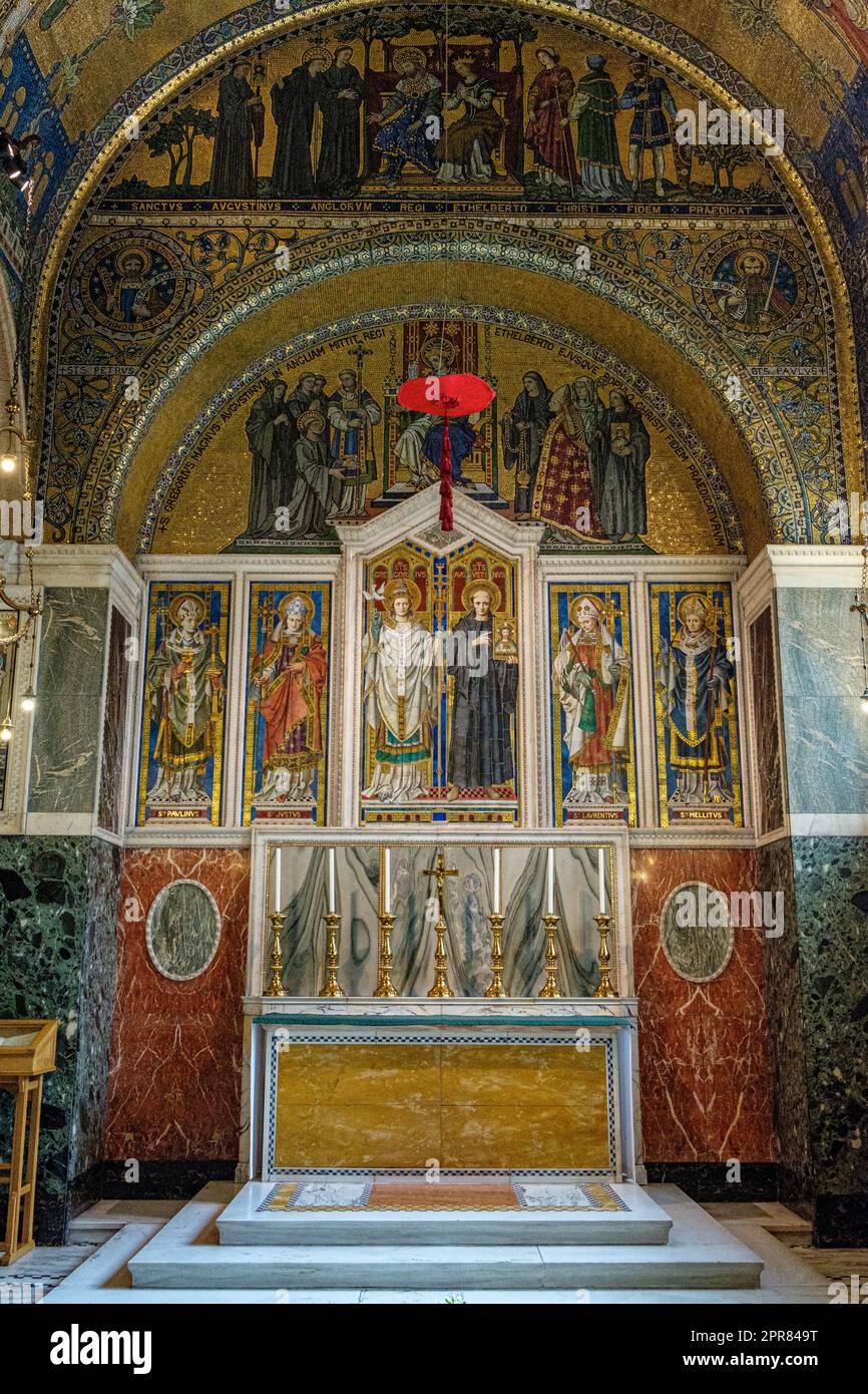 Westminster Cathedral, Victoria Street, London, England Stockfoto