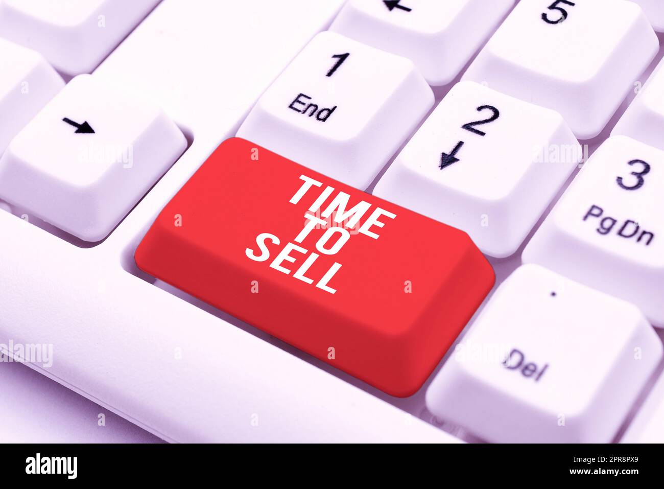 Schreiben mit Text Time to Sell. Wort für den richtigen Moment für den Verkauf einer Immobilie Geschäft, um Gewinne zu erhalten -48812 Stockfoto