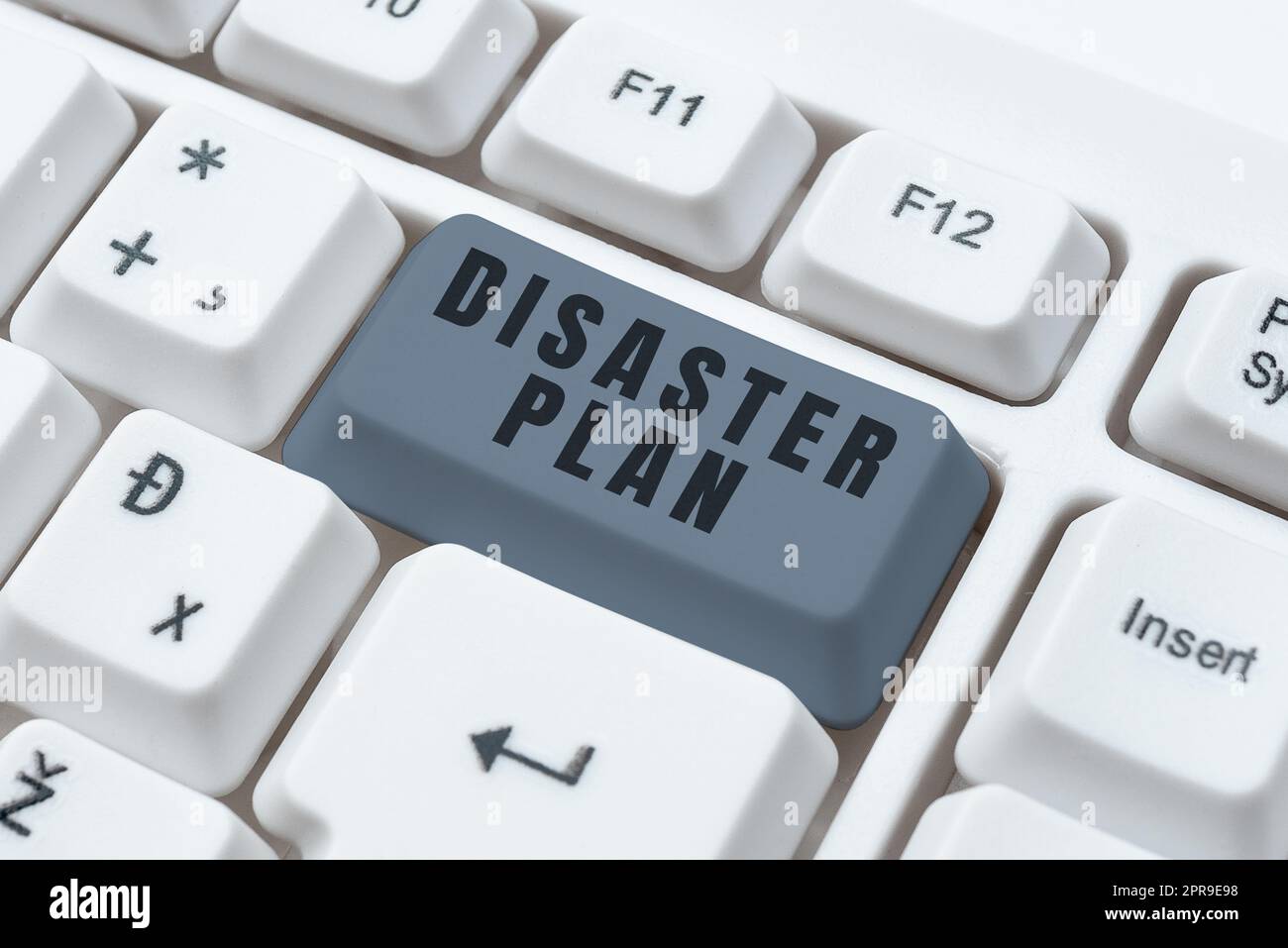 Konzeptionelle Darstellung des Katastrophenplans. Geschäftsidee Reaktion auf Notfallvorsorge Überleben und erste-Hilfe-Kit -48675 Stockfoto