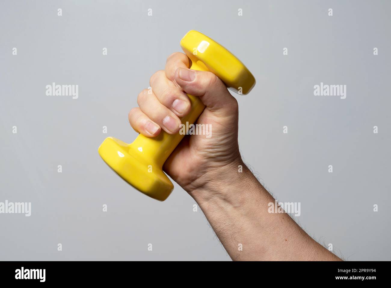 Gymnastikgewichte Stockfoto