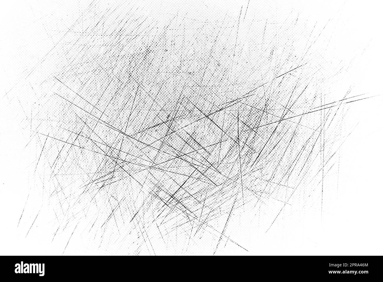 Grunge sctached Textur Hintergrund. Schwarz-weiße Tapete Stockfoto