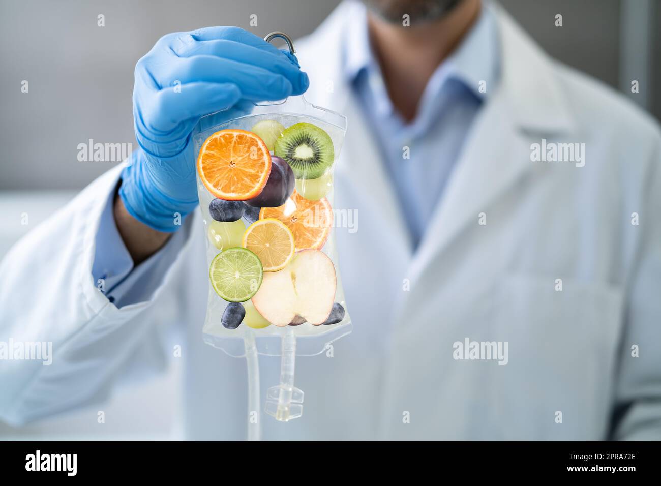 IV-Tropfinfusionen Stockfoto
