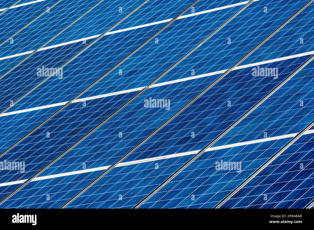 Solar-Photovoltaik-panels Stockfoto