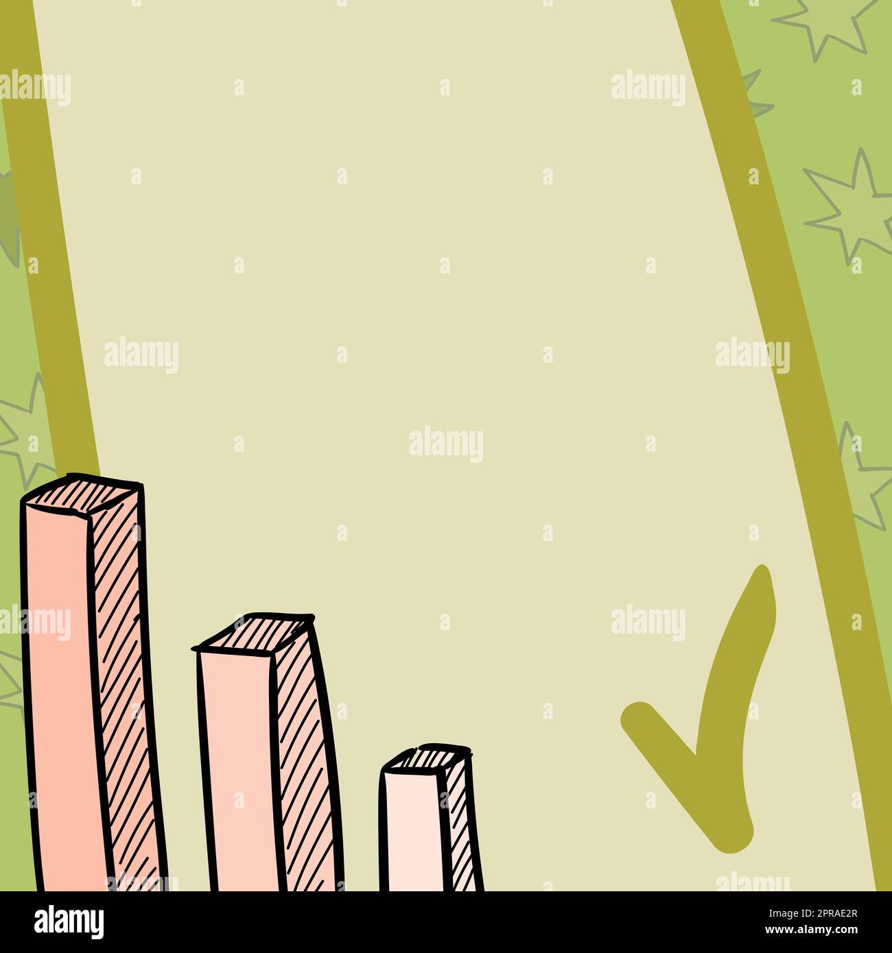 Abstraktes Diagramm, Das Den Fortschritt Darstellt, Das Konzept Der Fortschrittsverbesserung Vorantreibt, Das Konzept Der Fortschrittsverbesserung Zeigt, Fortgeschrittenes Wachstum, Durchbruch Zeigt Stockfoto