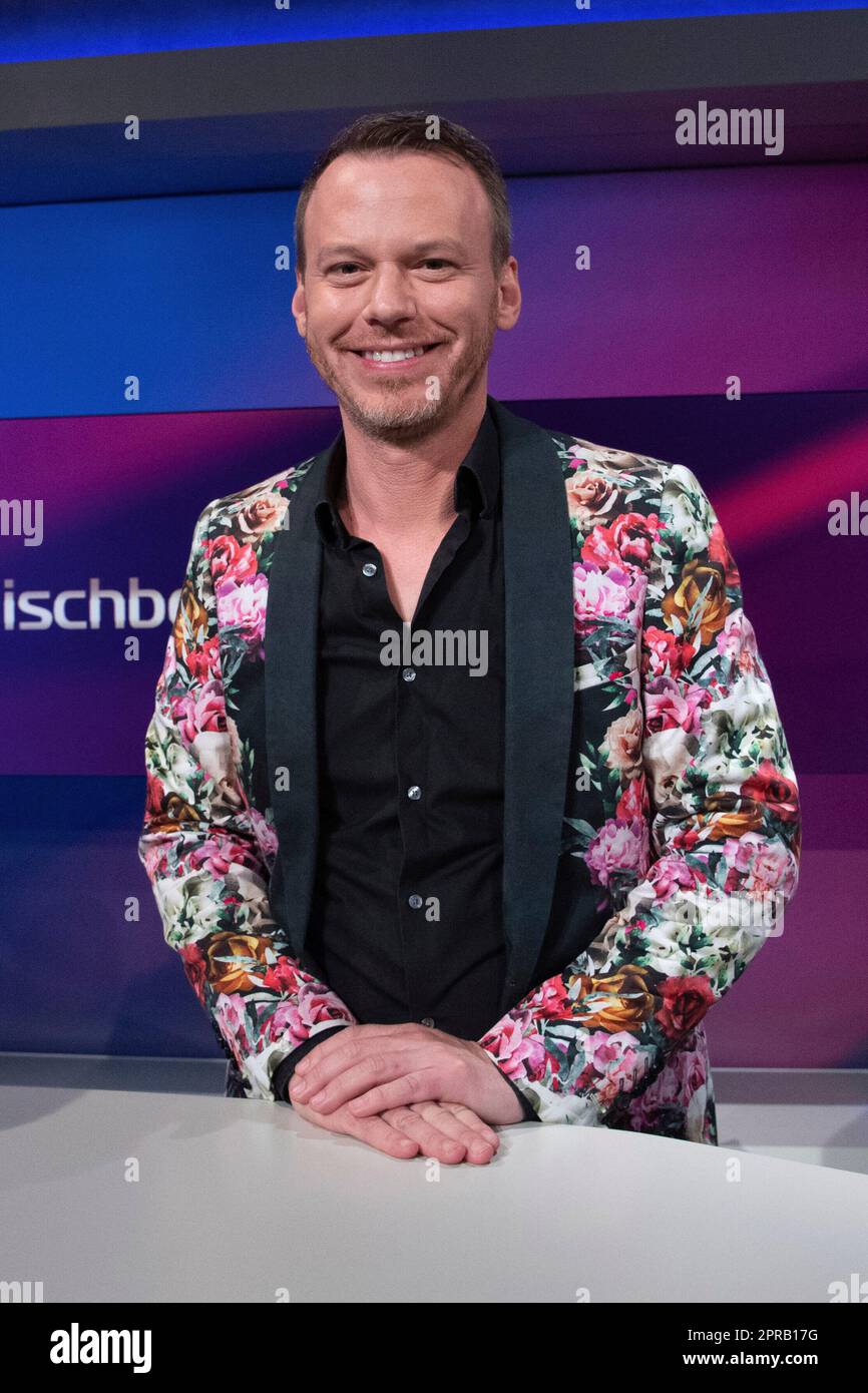 Köln, Deutschland. 26. April 2023. Christian EHRLICH, Naturfilmmacher, Porträt, Porträt, Einzelbild zugeschnitten, Single Motif, „Maischberger“, Talkshow, WDR/ARD, April 26, 2023. Kredit: dpa/Alamy Live News Stockfoto