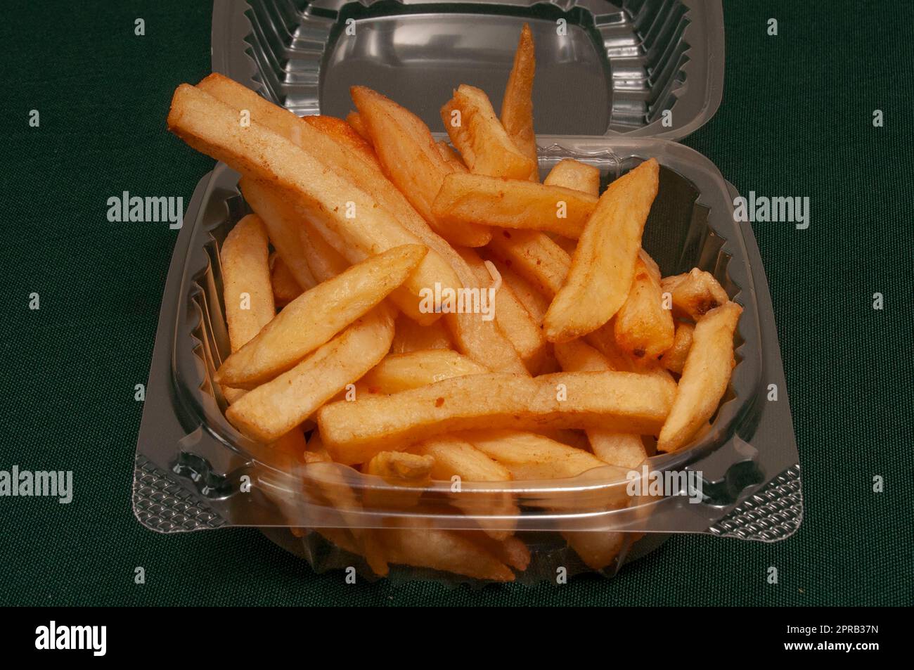 Amerikanische Pommes Frites Stockfoto