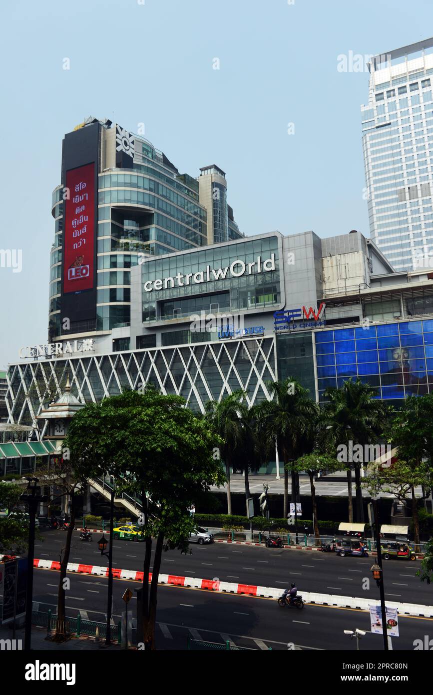 Central World Einkaufszentrum in Bangkok, Thailand. Stockfoto