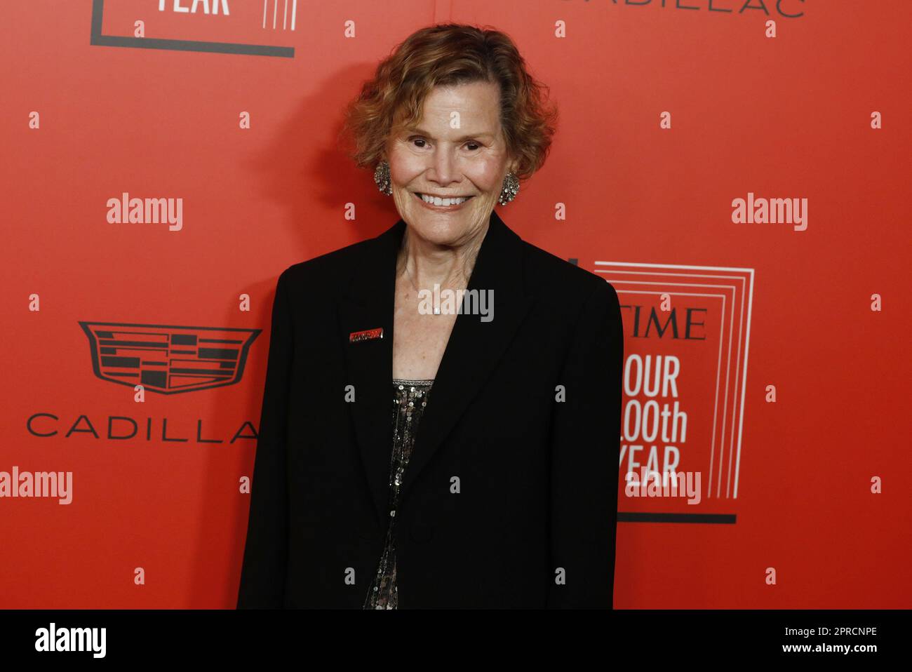 New York, Usa. 26. April 2023. Judy Blume kommt am Mittwoch, den 26. April 2023, auf dem roten Teppich auf der Gala 2023 TIME100 in New York City an. Foto: Peter Foley/UPI Credit: UPI/Alamy Live News Stockfoto