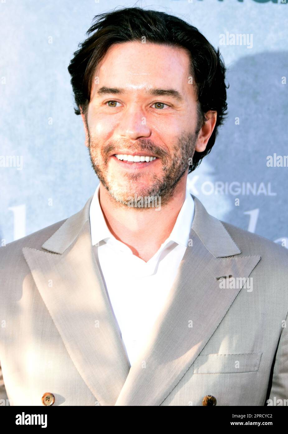 Los Angeles, Kalifornien, USA 26. April 2023 Schauspieler Tom Pelphrey nimmt am 26. April 2023 in Los Angeles, Kalifornien, an der Premiere der Max Original Limited Series „Love & Death“ Teil. Foto: Barry King/Alamy Live News Stockfoto