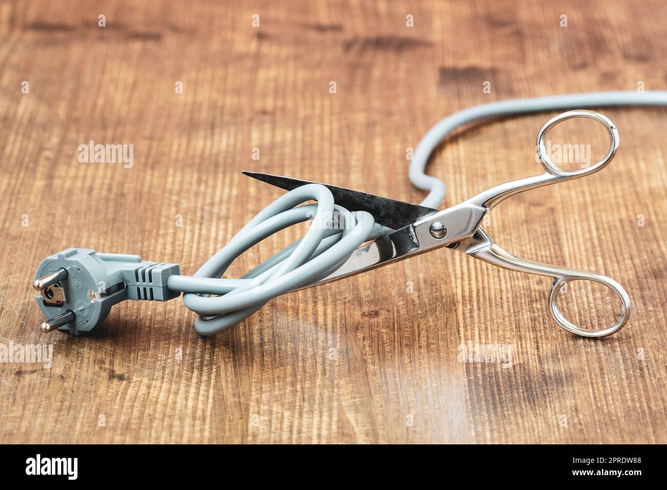 Stromsparkonzept Stockfoto