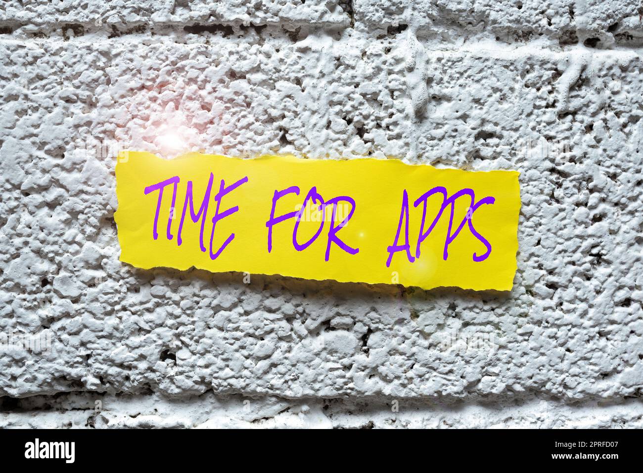 Text zeichen Zeit für Apps. Konzeptionelle Foto das Beste fullfeatured Service, mit schneller kommunizieren. Stockfoto