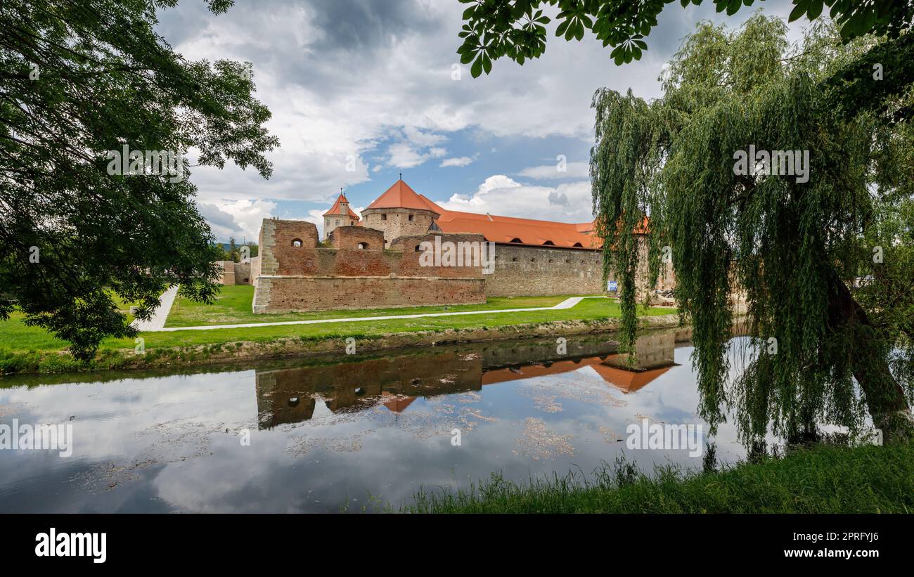 Das Schloss von Fagaras in Rumänien Stockfoto