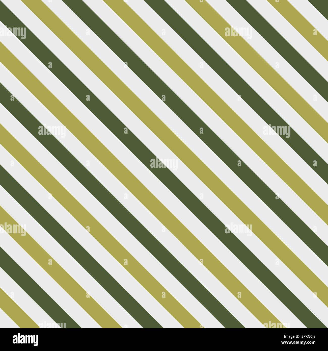 Grüne Farbe und gelber Streifen auf grauem Hintergrund. Muster diagonaler Streifen nahtlos für Grafik-Design, Stoff, Textil, Mode. Stockfoto