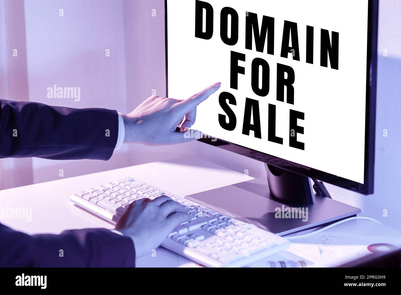 Inspiration für den Verkauf von Schildern. Konzeptionelles Foto Website zum Kauf verfügbar Webseite wird nicht verwendet drei Kollegen ziehen Rope zusammen und präsentieren die Erfolgspläne für Teamwork. Stockfoto