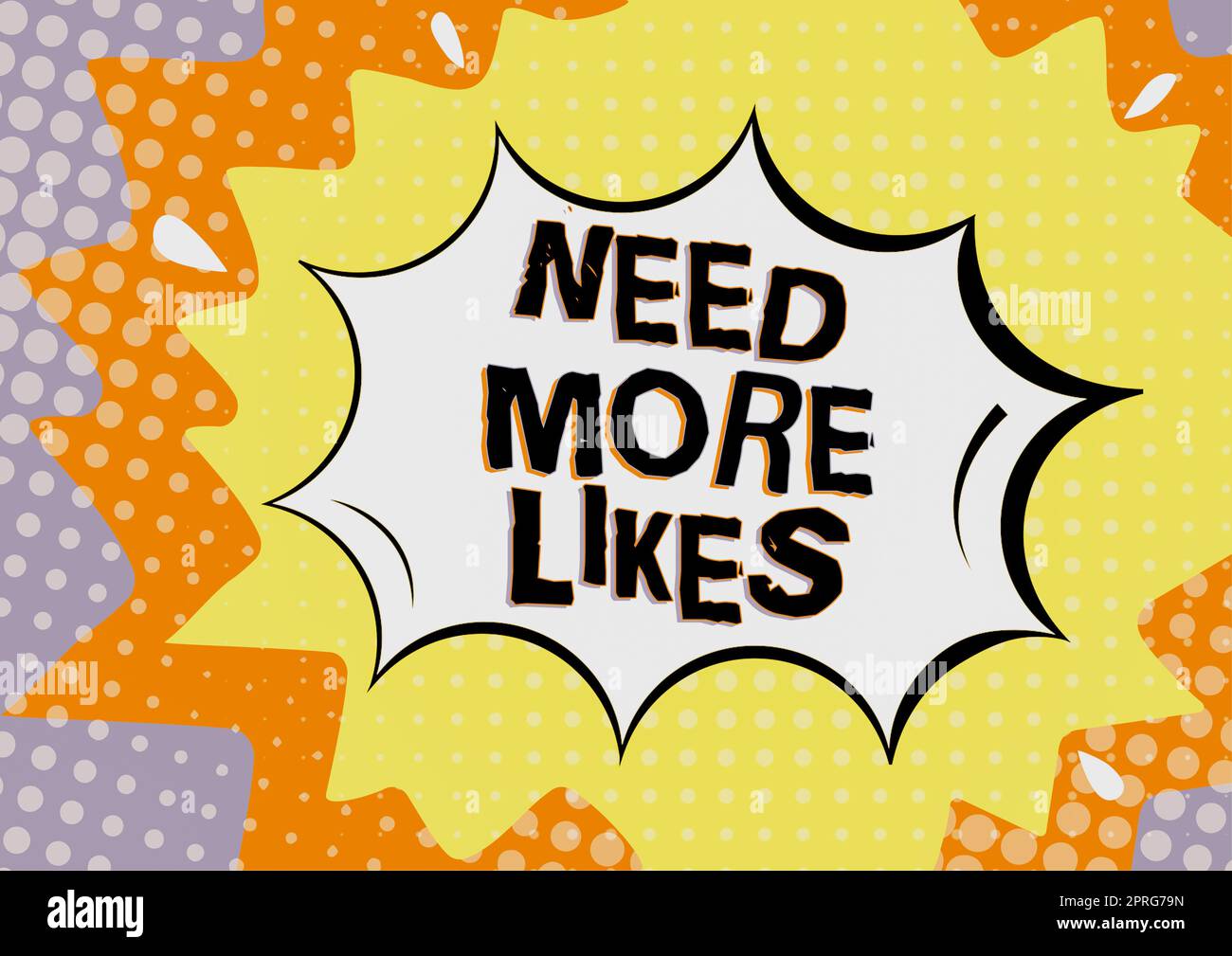 Handschrift Text braucht mehr Likes. Unternehmensübersicht Notwendigkeit, zusätzliche Follower in einem sozialen Netzwerk zu haben Stockfoto