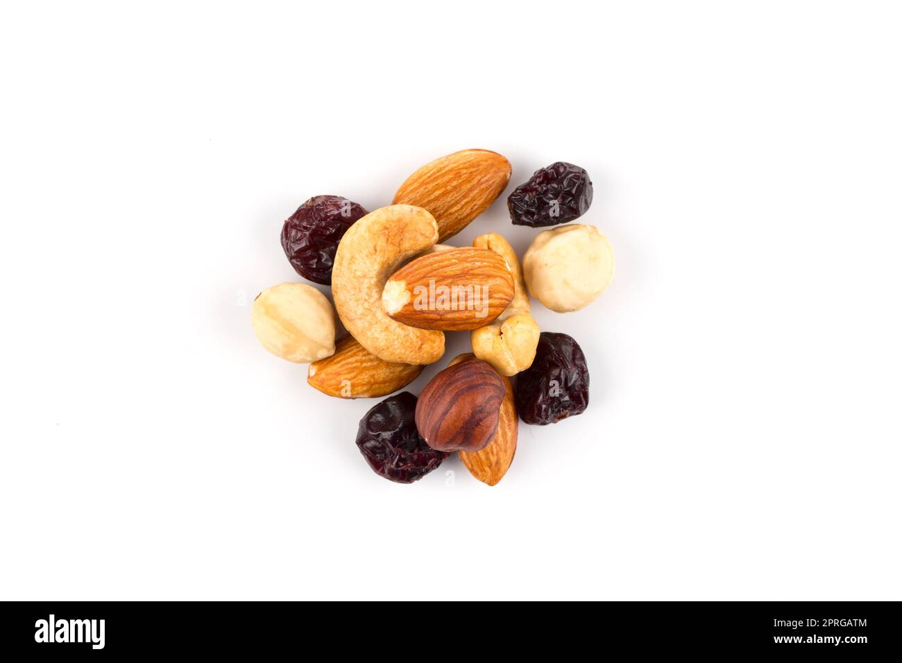 Mix Nüsse, Trockenfrüchte und Trauben Stockfoto