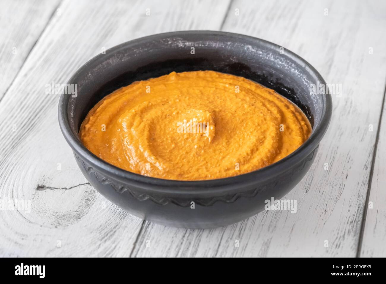 Klassische Muhammara Stockfoto