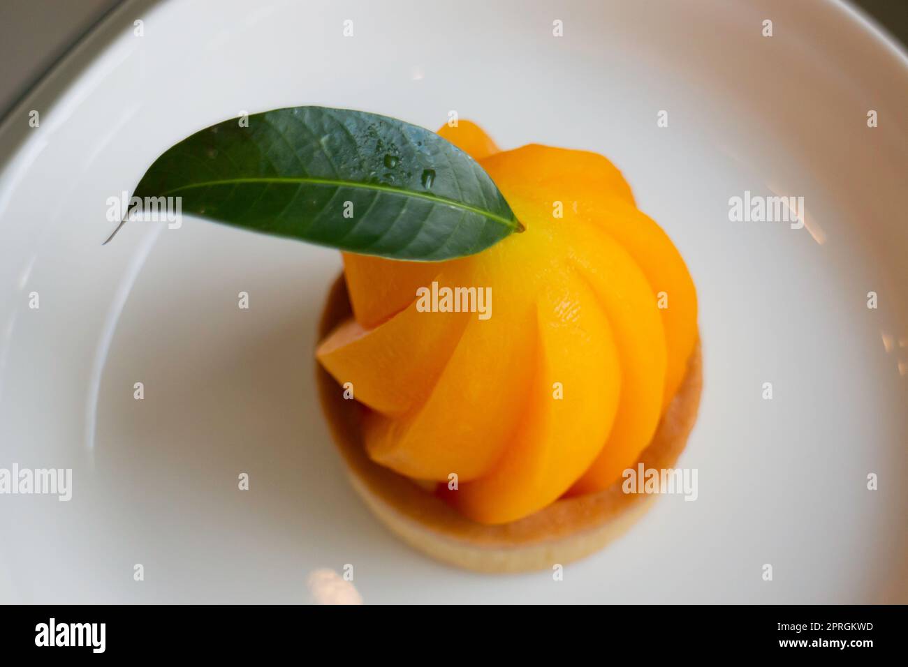 Mayongchid oder marian Plum Cheese Pie, Stock Foto Stockfoto