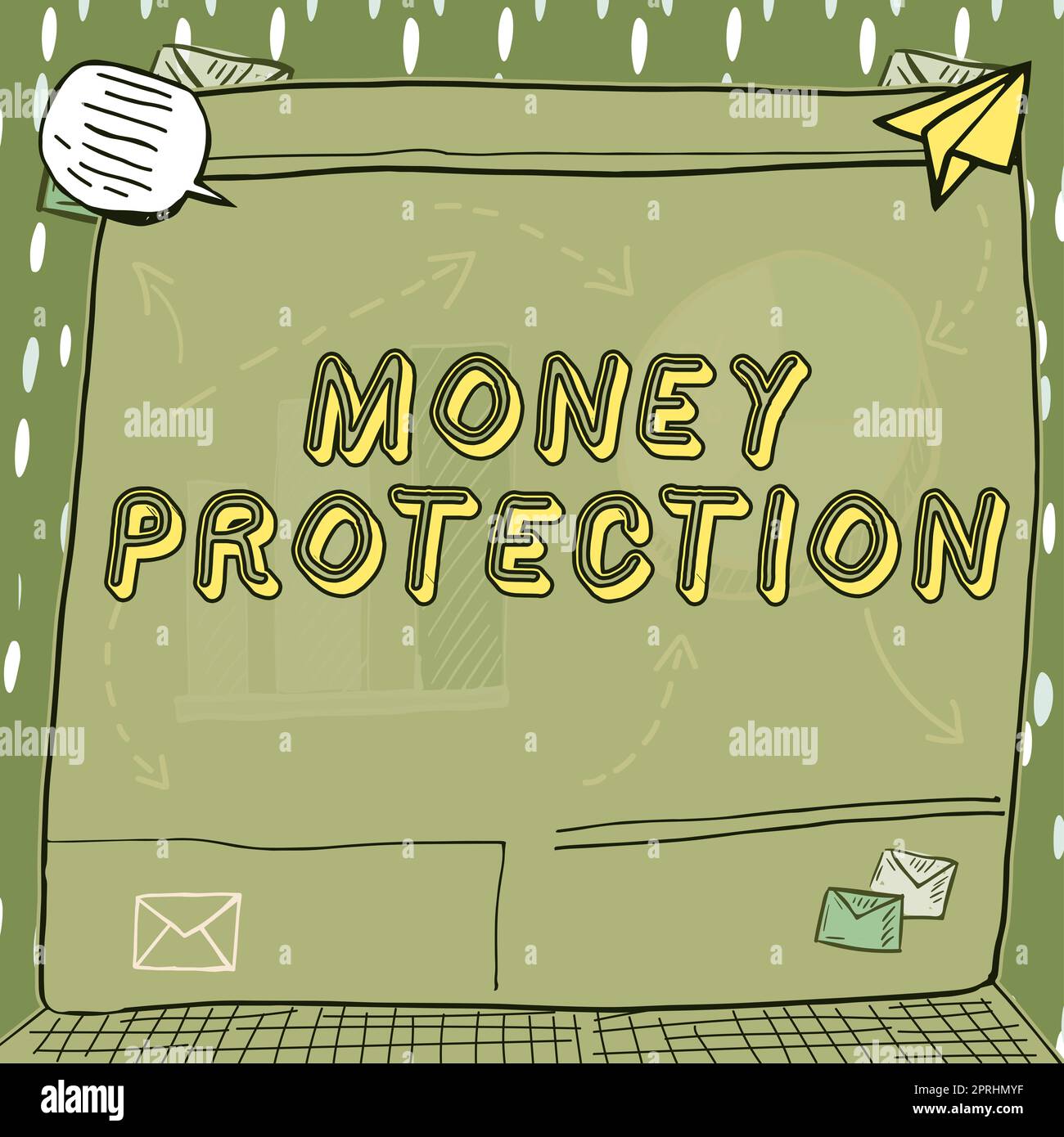 Schreiben Anzeige Text Geld Protectionschützt das Mietgeld Mieter zahlt an Vermieter. Wort für schützt das Mietgeld Mieter zahlt an Vermieter Stockfoto