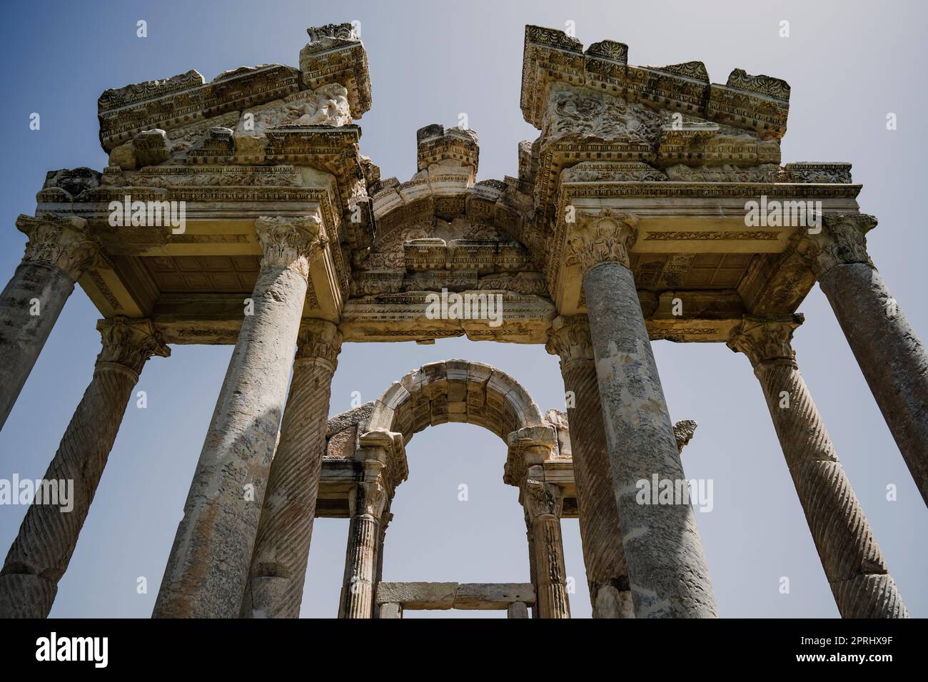 Aphrodisias Antiquitätenruinen in der Türkei Stockfoto