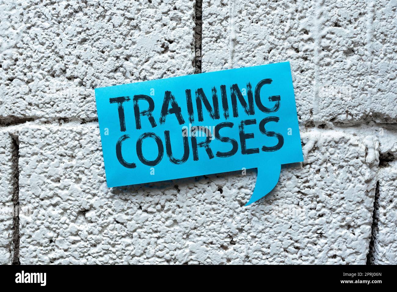Konzeptunterschrift Training Coursesis – eine Reihe von Lektionen oder Vorlesungen, in denen Sie die Fähigkeiten vermitteln, die Sie benötigen. Der Geschäftsansatz besteht aus einer Reihe von Lektionen oder Vorlesungen, in denen Sie die Fähigkeiten vermitteln, die Sie benötigen Stockfoto