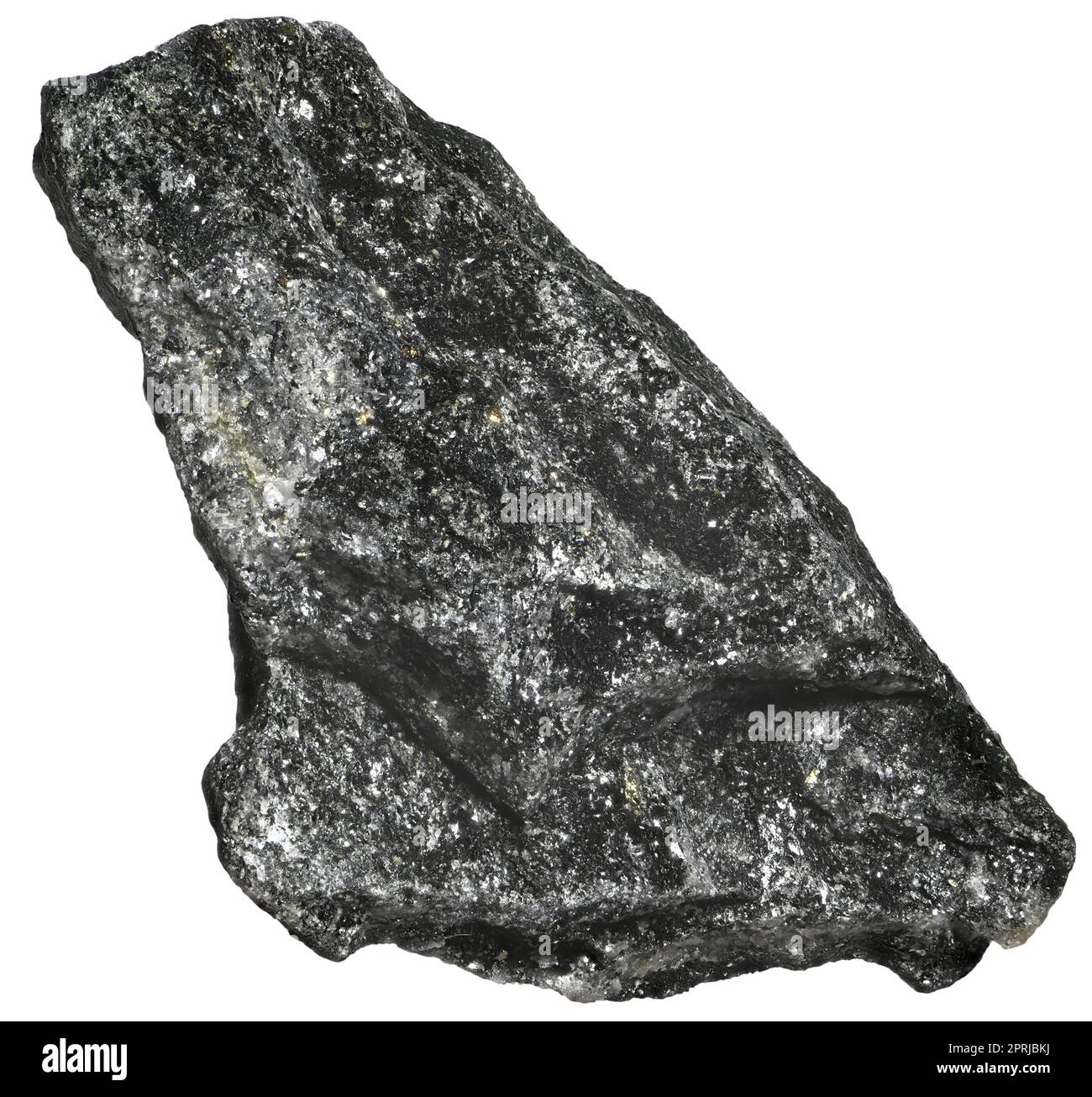 Gneiss (UK) gemeinsame und weit verbreitete Art von metamorphischem Gestein. Stockfoto