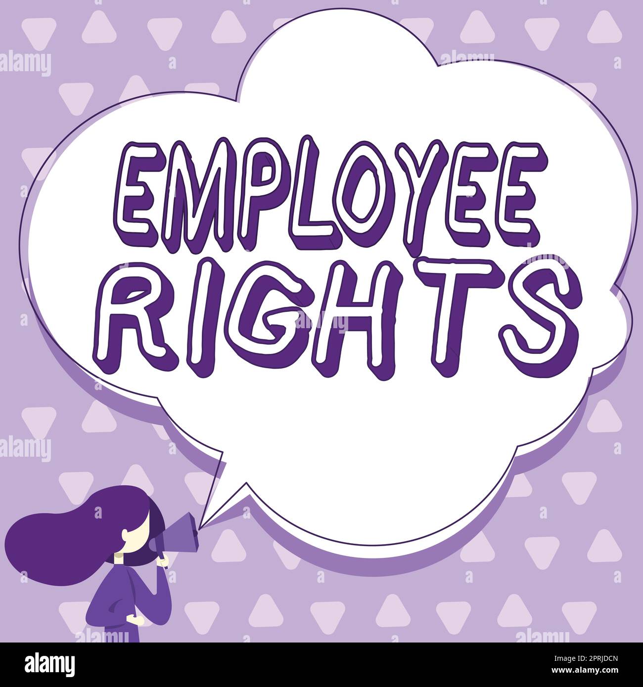 Konzeptionelle Überschrift Rechte Mitarbeiter Alle Mitarbeiter haben grundlegende Rechte an ihrem eigenen Arbeitsplatz. Geschäftsansatz Alle Mitarbeiter haben grundlegende Rechte an ihrem eigenen Arbeitsplatz Stockfoto