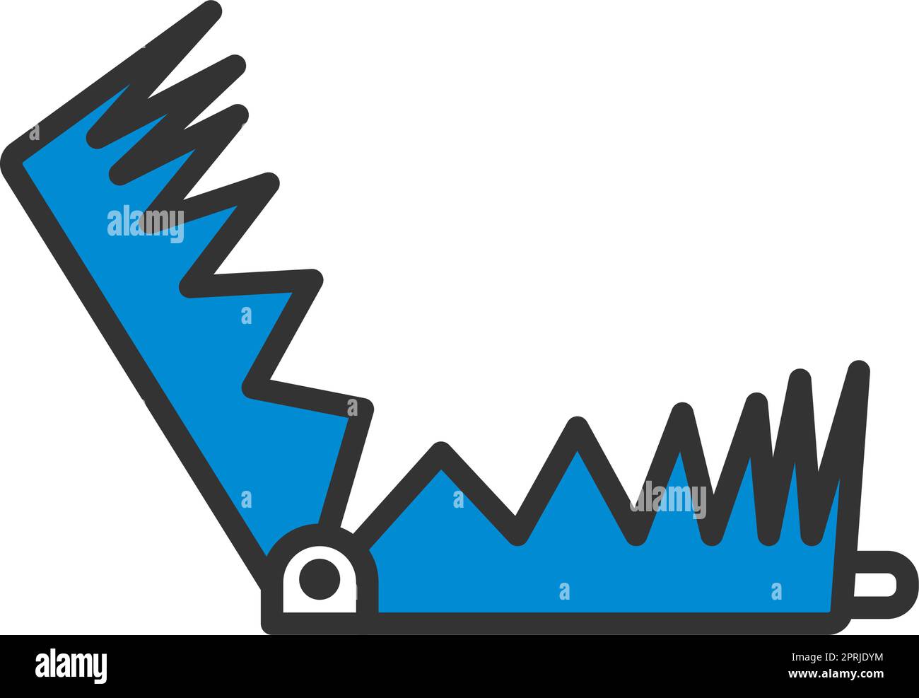 Symbol Der Bärenjagd-Falle Stock Vektor