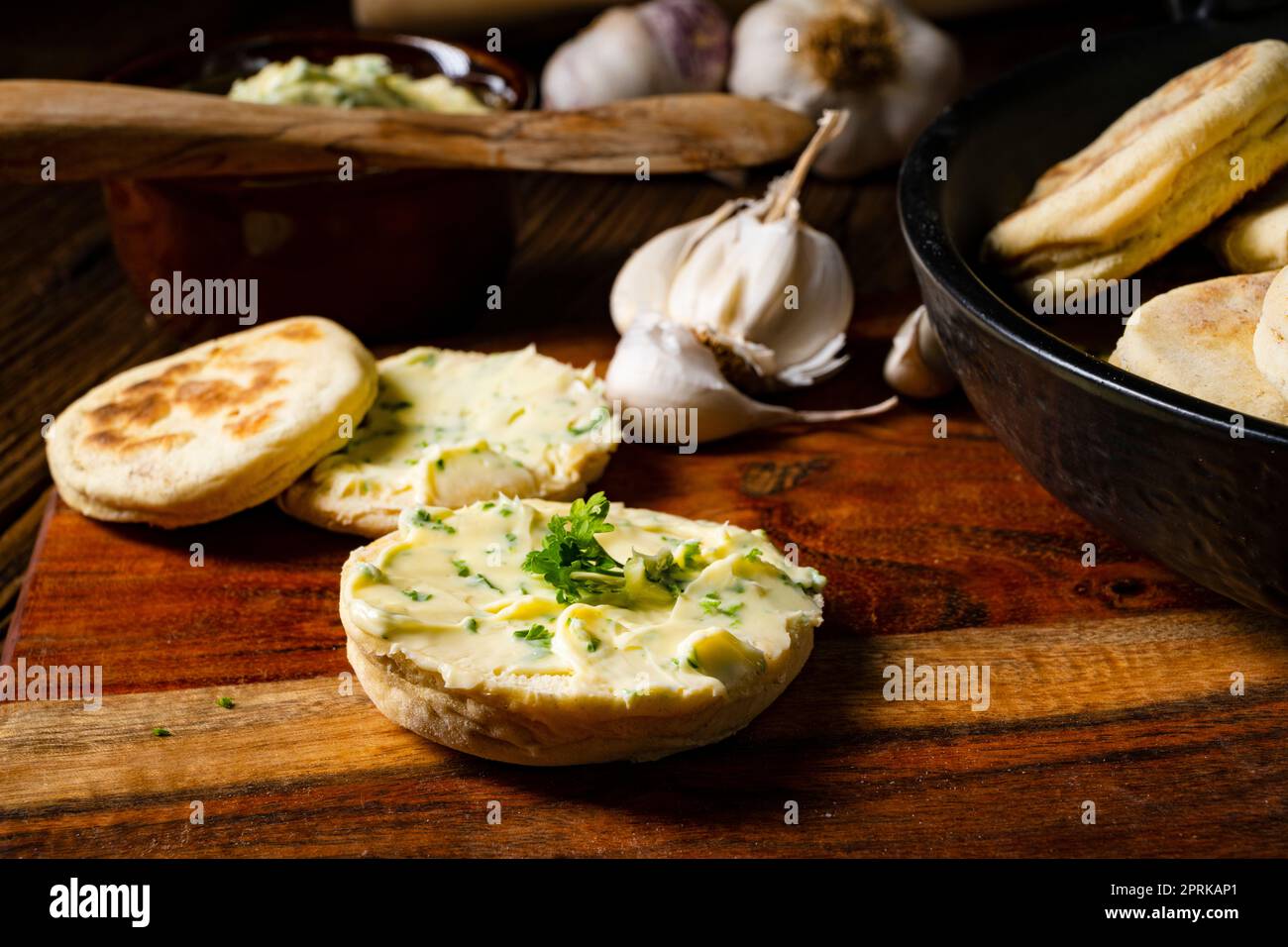 Bieszczadzkie Proziaki, Soda-Brot, aus Subkarpathien Stockfoto