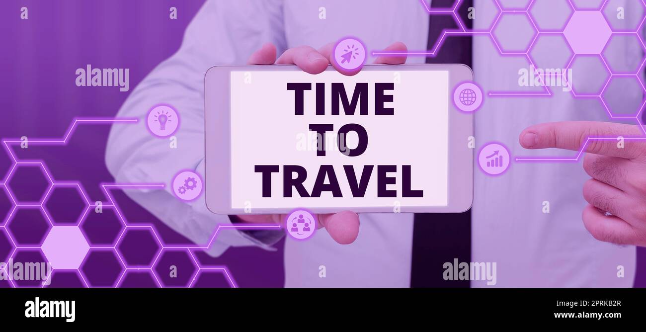 Schild mit der Aufschrift „Time to Travel, Business Concept Collect Moments Old Ways“ öffnet keine neuen Türen. Gehen wir auf Entdeckungsreise. Stockfoto