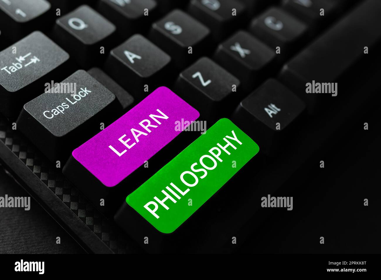 Text mit Inspiration Lernen Sie Philosophie, Geschäftsidee die meisten Wahrzeichen und die Sehenswürdigkeiten Londons kennen Stockfoto