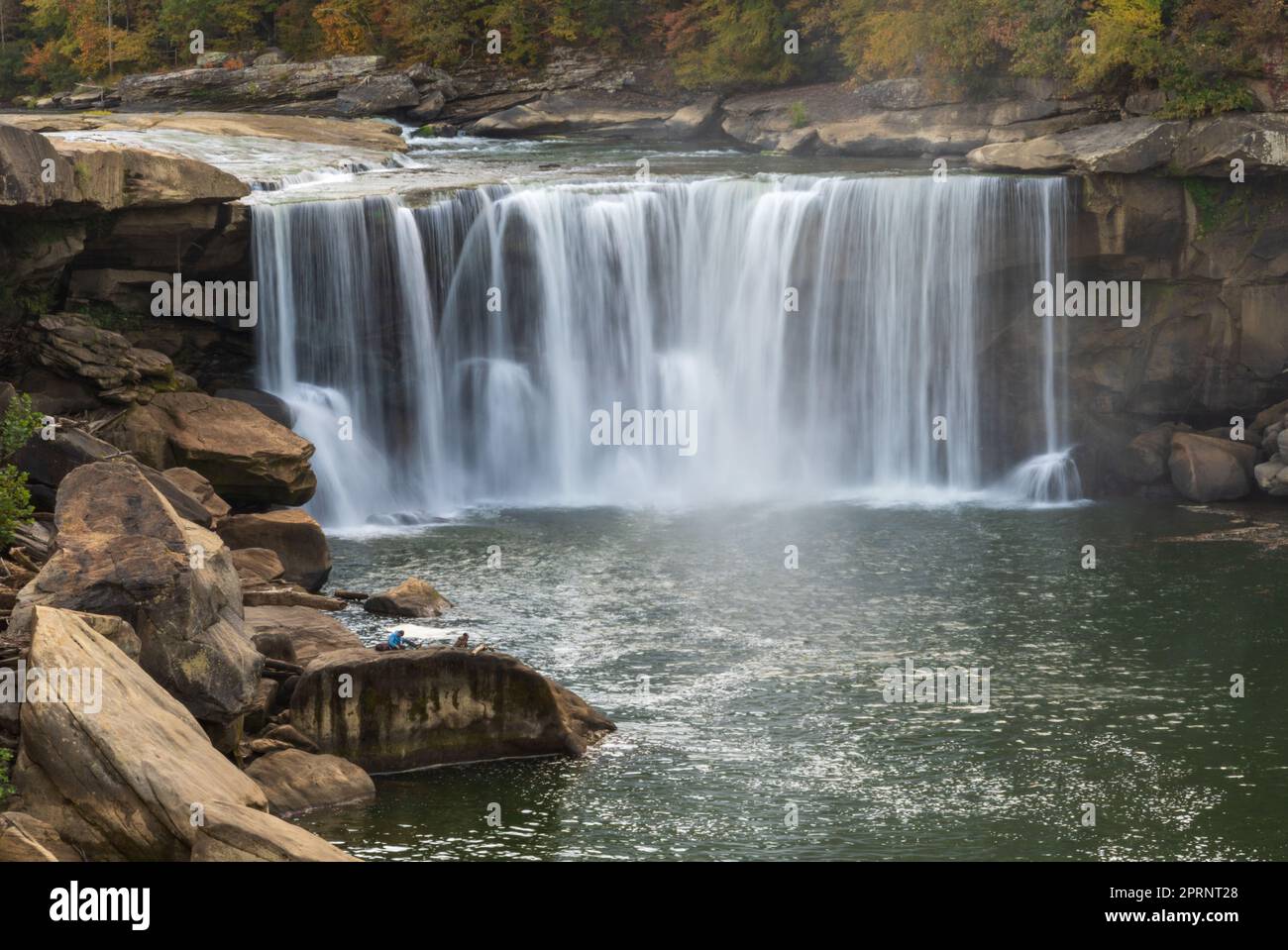 Cumberland Falls State Resort Park in Kentucky Stockfoto