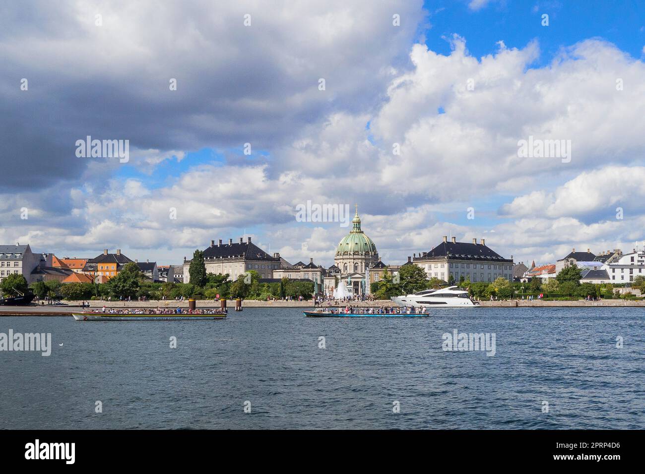 Dänemark, Kopenhagen - Schloss Amalienborg Stockfoto