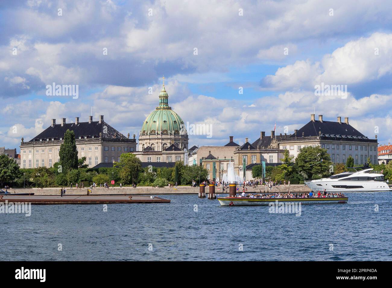 Dänemark, Kopenhagen - Schloss Amalienborg Stockfoto