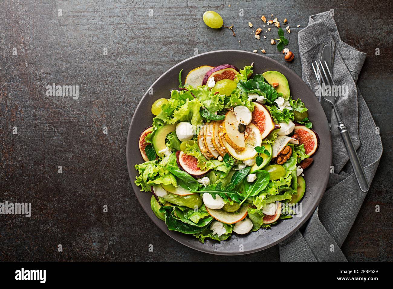 Salatobst Stockfoto