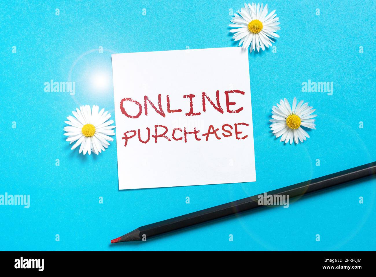 Schreiben Text anzeigen Online-Einkauf Einkauf von E-Commerce-Waren über das Internet. Business Idea kauft elektronische Handelswaren über das Internet Stockfoto
