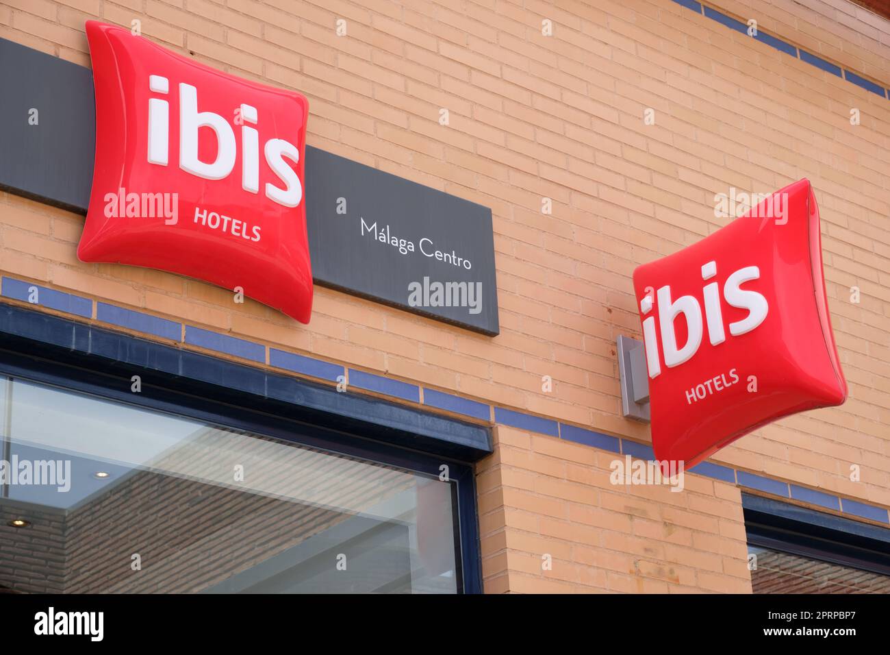 Ibis Hotel, Málaga, Spanien. Stockfoto