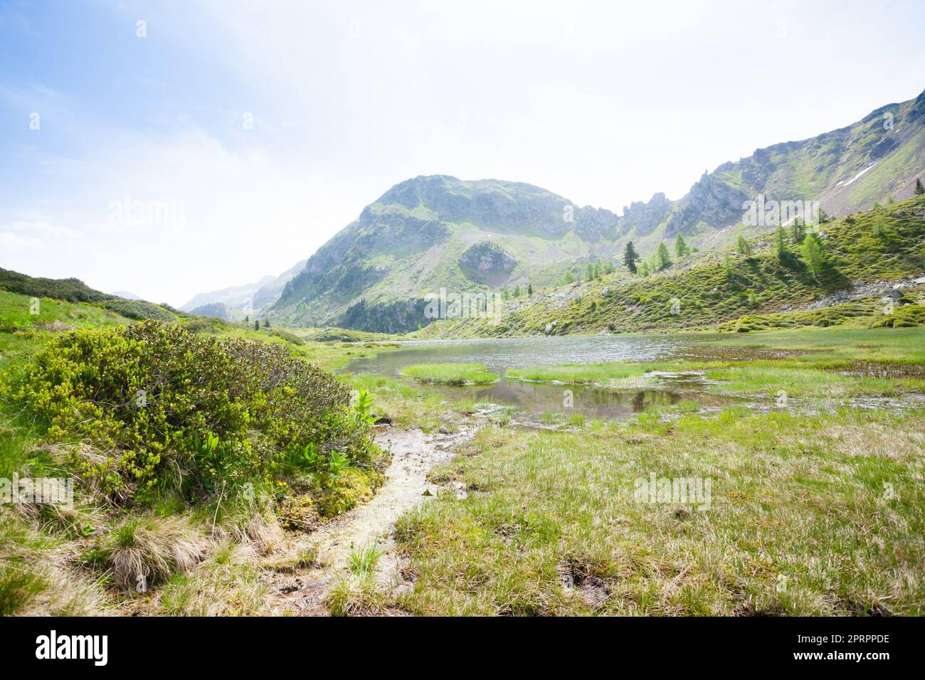 Lagorai Bergkette Landschaft, italienische Alpen Stockfoto